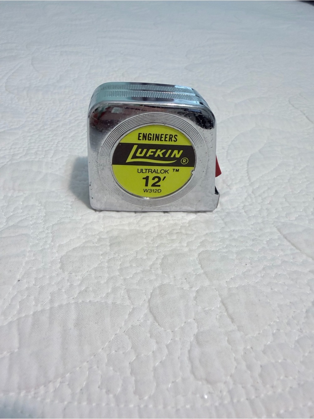 Lufkin W312D Engineers Surveyors Tape Measure 12 Foot Dual Scale GC Ultralok 12’ - Picture 2 of 6